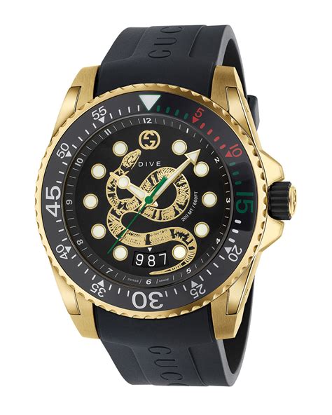 gucci dive gold|gucci dive watches.